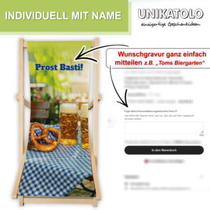 Liegestuhl Biergarten