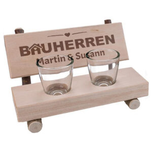 Schnapsbank Bauherren mit Namen