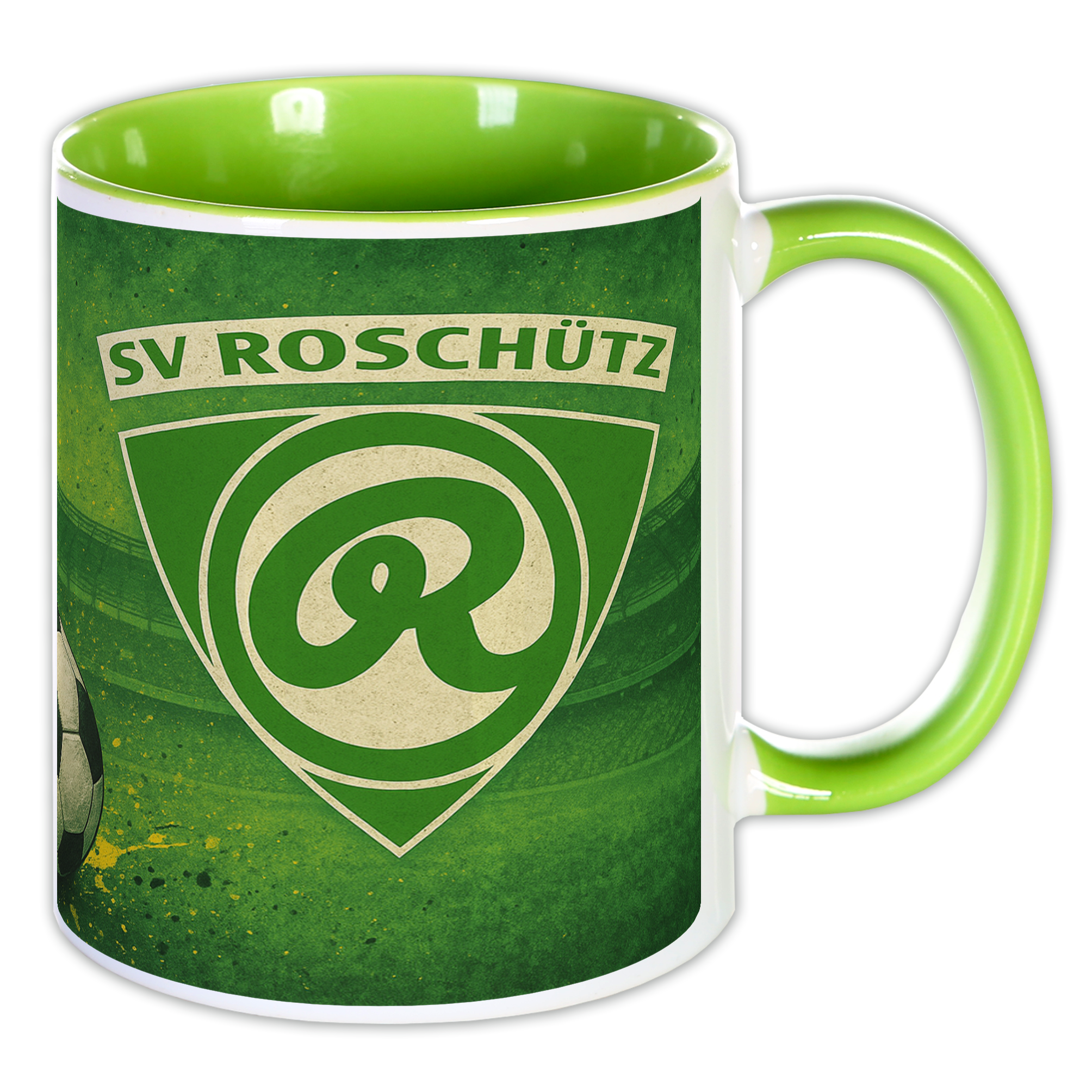 SV Roschütz Tasse mit Logo und Name | Arena
