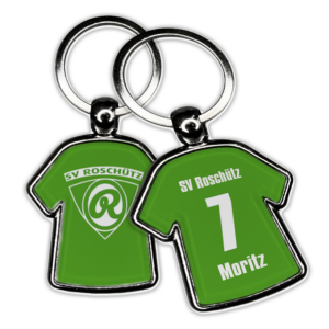 SV Roschütz Schlüsselanhänger Logo, Name und Nummer