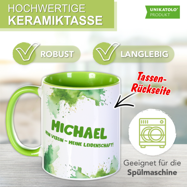 SV Roschütz Tasse mit Logo und Name | Motiv 2