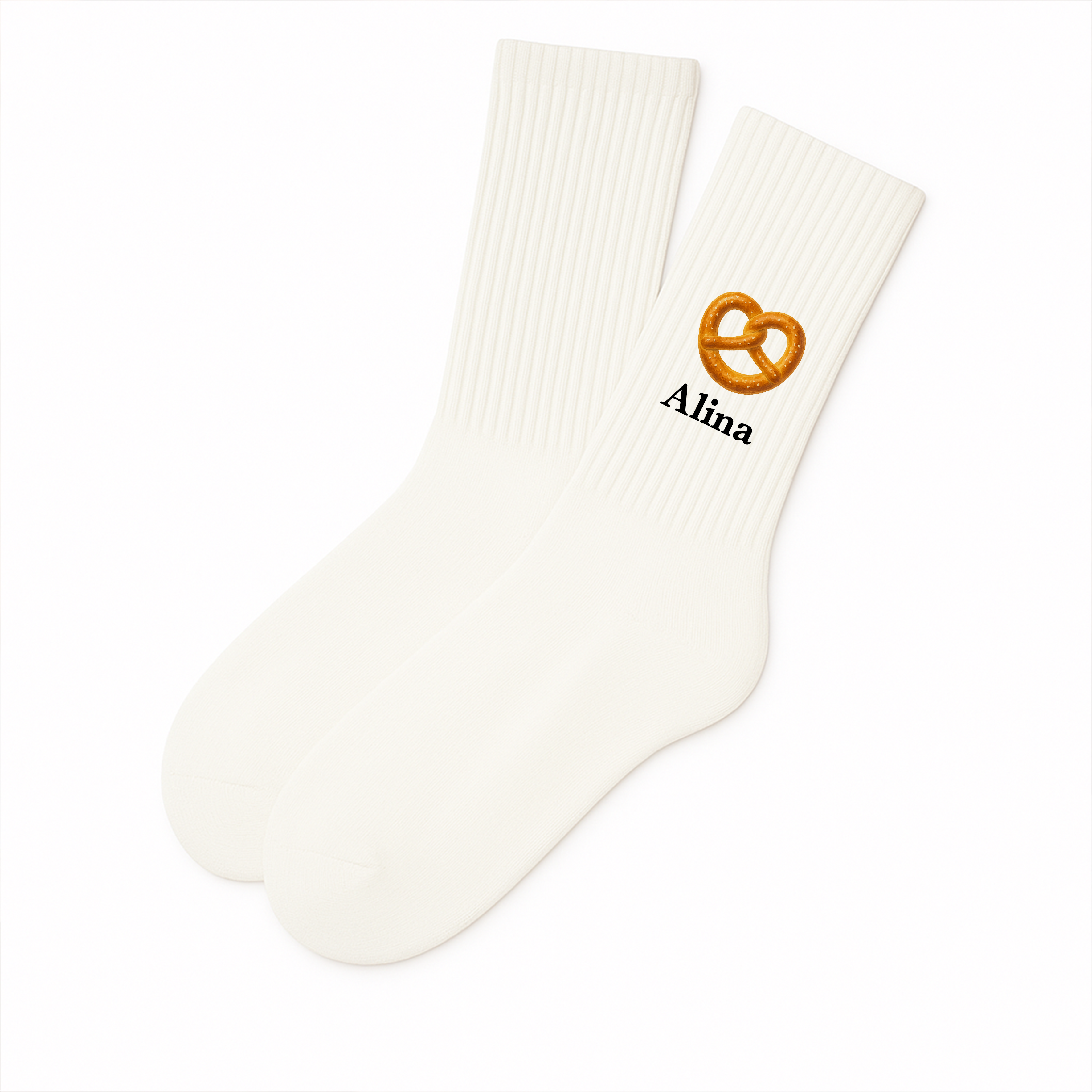 Oktoberfest-Socken mit Name personalisiert | Brezn