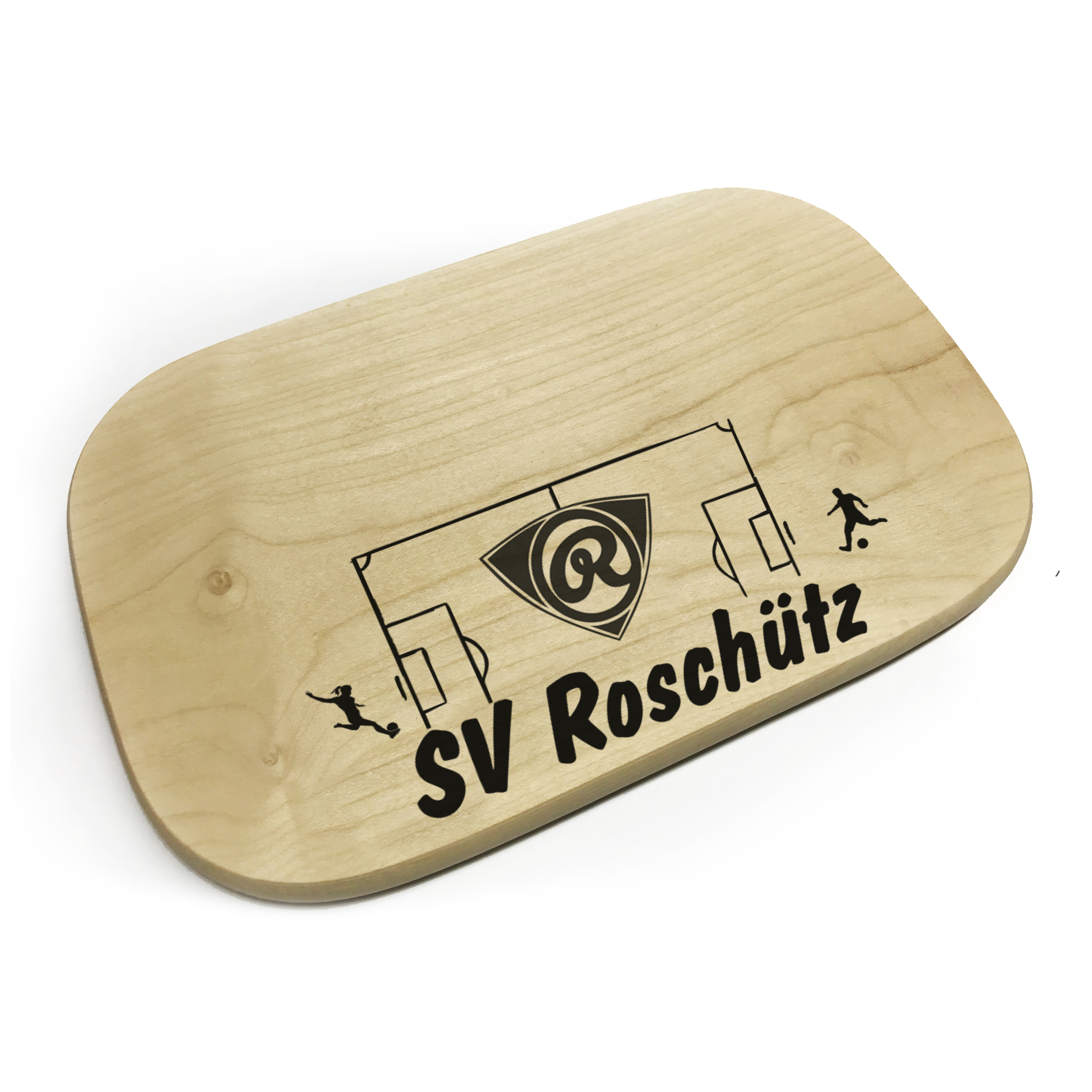 SV Roschütz Frühstücksbrettchen mit Gravur | Spielfeld
