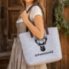 Unikatolo Filztasche Hirsch Shopper grau Unikatolo Filztasche Hirsch Shopper grau
