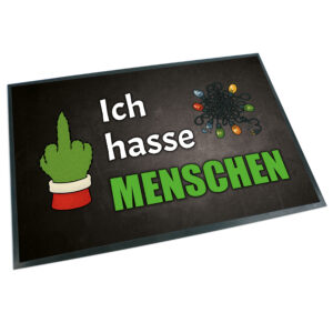 Unikatolo Fußmatte Ich hasse Menschen