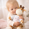 Unikatolo personalisiertes Kuscheltier Giraffe mit Name Unikatolo personalisiertes Kuscheltier Giraffe mit Name
