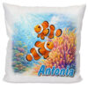 Unikatolo Kissen mit Fische und Name personalisiert