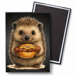Unikatolo Thüringer Bratwurst Magnet Igel