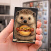 Unikatolo Thüringer Bratwurst Magnet Igel Unikatolo Thüringer Bratwurst Magnet Igel