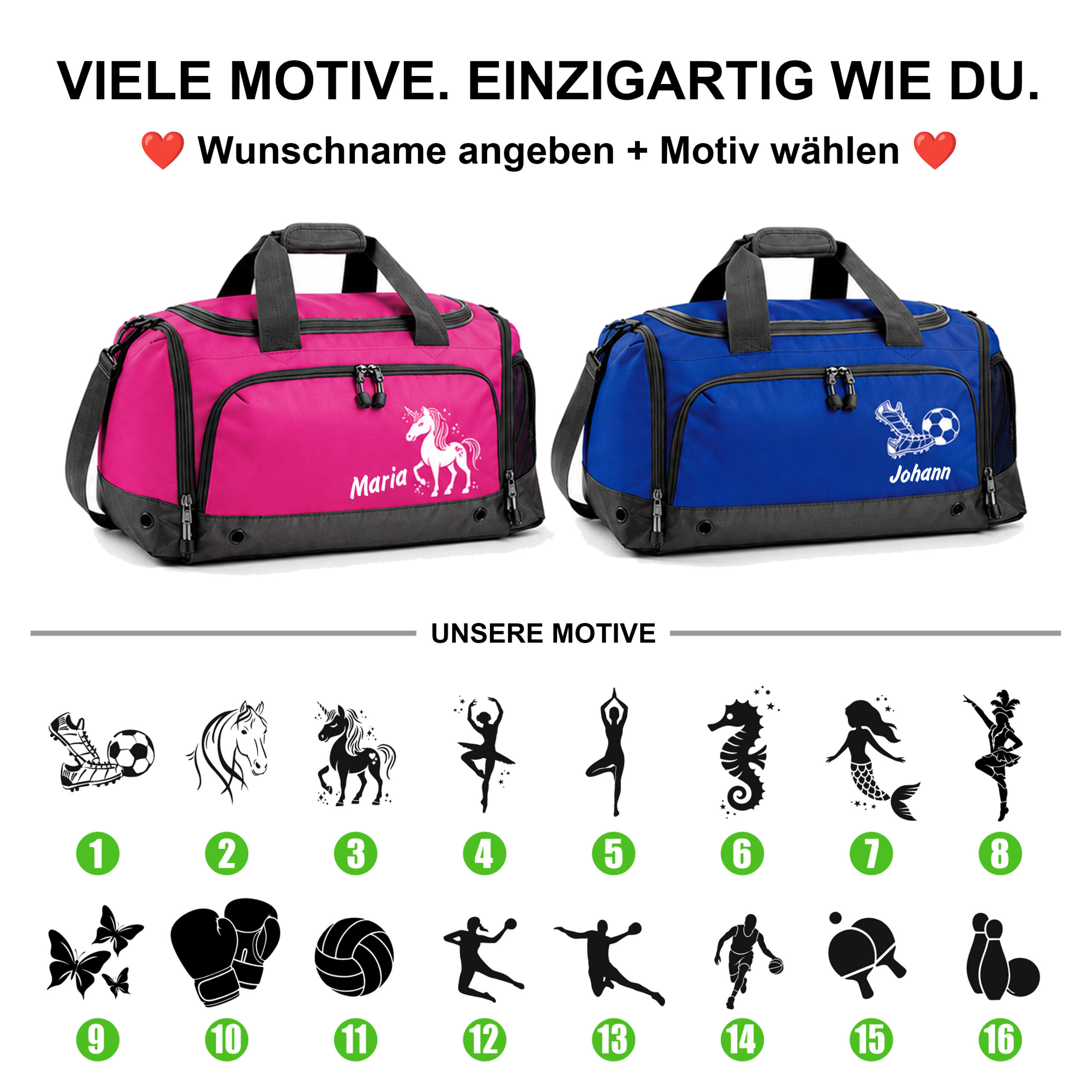 Motive Sporttasche