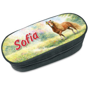 Unikatolo FedermÀppchen Pferd mit Name personalisiert