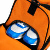 Sporttasche mit Name personalisiert Kinder & Erwachsene ORANGE