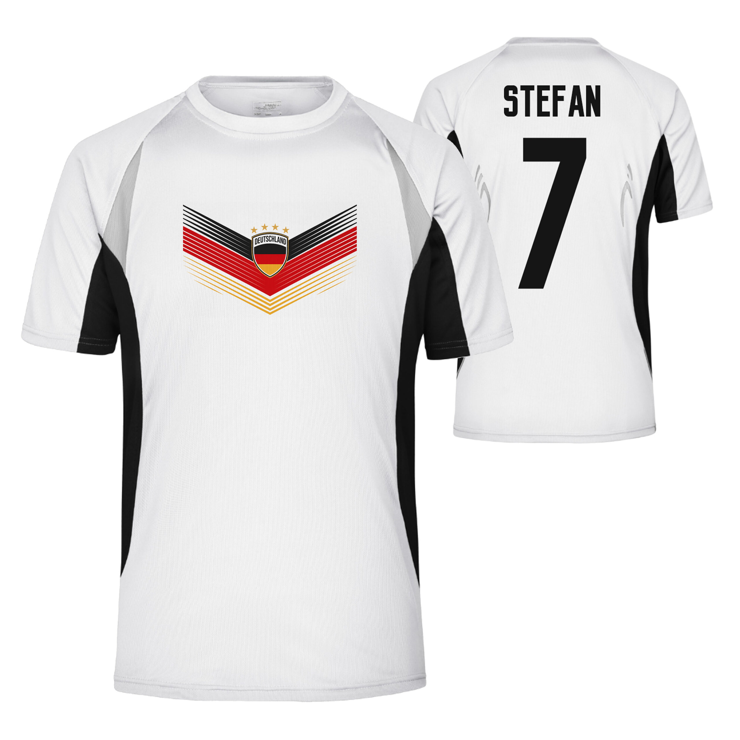 Personalisiertes Deutschland Trikot mit Name und Nummer