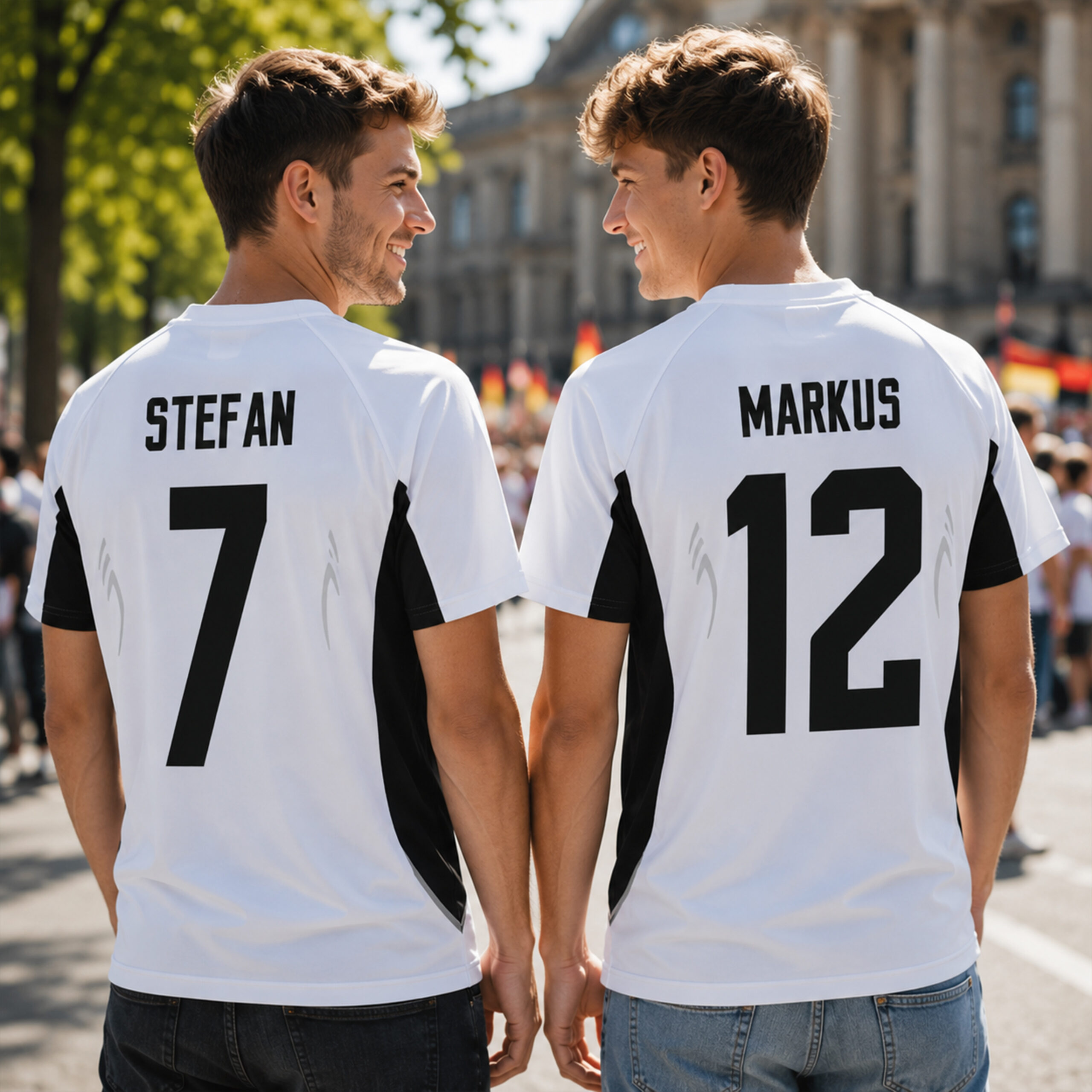 Personalisiertes Deutschland Trikot mit Name und Nummer