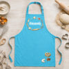 Kinderschürze personalisiert mit Name BACKEN | HELLBLAU Kinderschürze personalisiert mit Name BACKEN | HELLBLAU