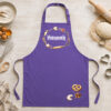 Kinderschürze personalisiert mit Name BACKEN | LILA Kinderschürze personalisiert mit Name BACKEN | LILA