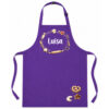 Kinderschürze personalisiert mit Name BACKEN | LILA Kinderschürze personalisiert mit Name BACKEN | LILA