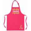 Kinderschürze personalisiert mit Name Buntstifte PINK Kinderschürze personalisiert mit Name Buntstifte PINK