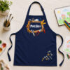 Kinderschürze personalisiert mit Name WERKZEUG NAVY