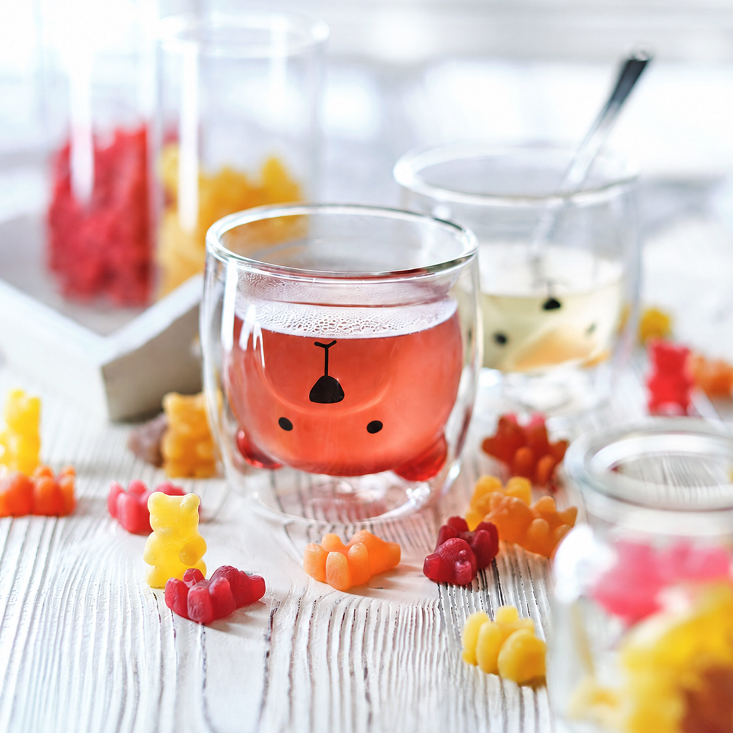 Tee-Bären Mix – Mango & Apfel-Pflaume & Erdbeere 80g