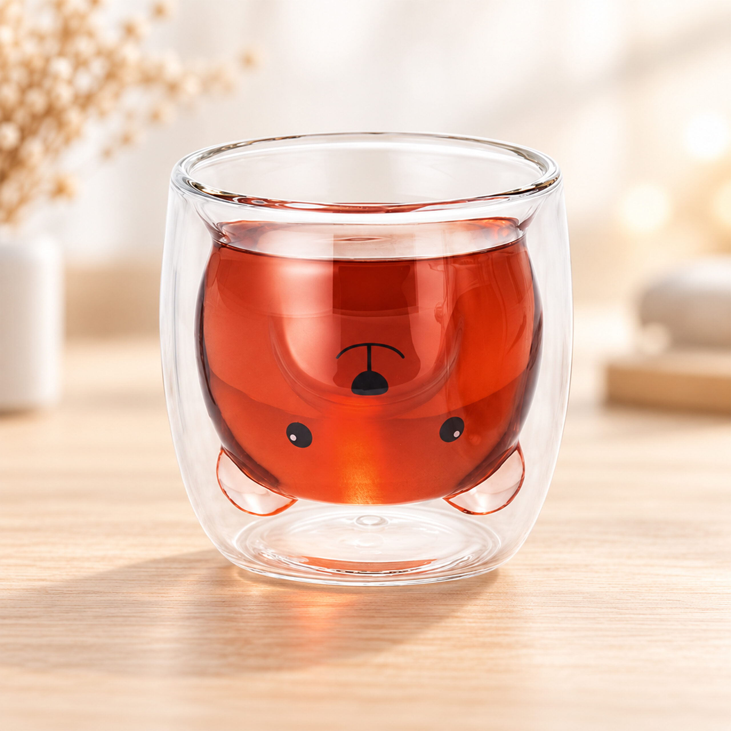 Bären Tasse - Doppelwandiges Isolierglas Bären Tasse - Doppelwandiges Isolierglas